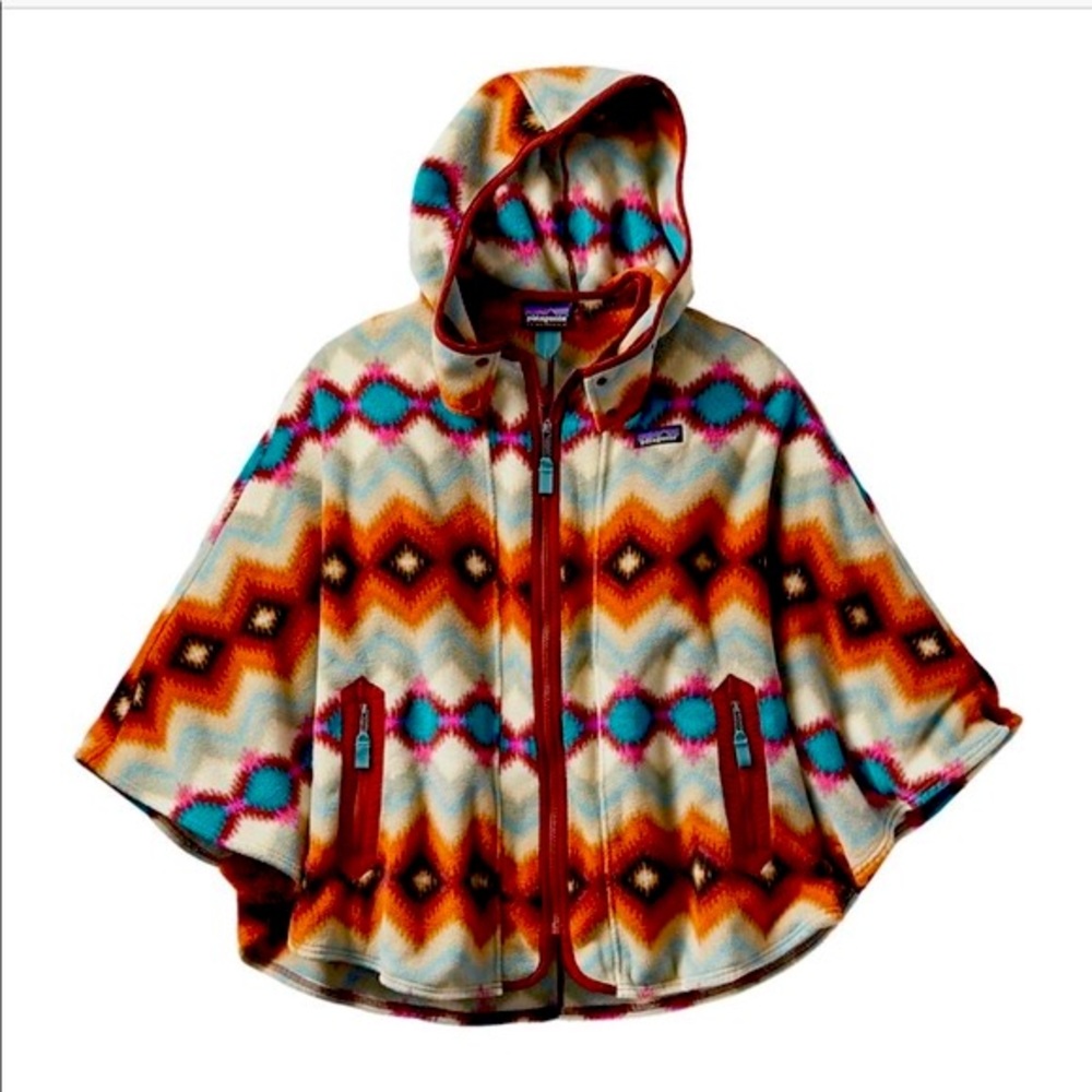 Patagonia Synchilla Fleece Poncho sz XS